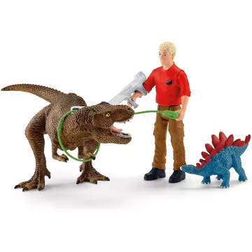 Schleich 41465 Tyrannosaurus Rex támadás