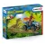 Schleich 41466 Menekülés quaddal egy Velociraptor elől