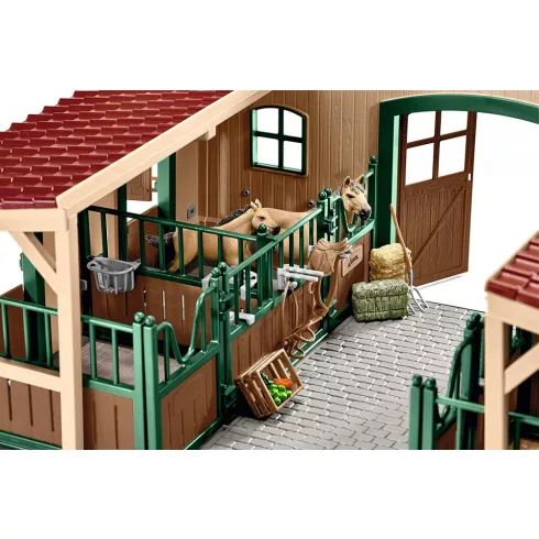 Schleich 42195 Lovarda musztáng lovakkal (csomagolássérült)