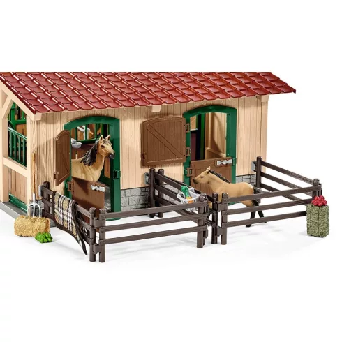 Schleich 42195 Lovarda musztáng lovakkal (csomagolássérült)