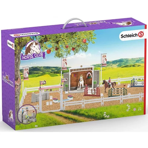 Schleich 42338 Nagy lovasiskola Trakehner lovakkal