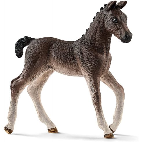 Schleich 42370 Mobil állatkórház hannoveri csikóval