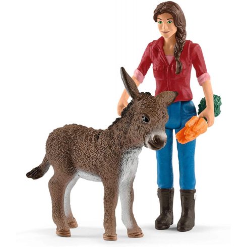 Schleich 42407 Farm ház istállóval és állatokkal