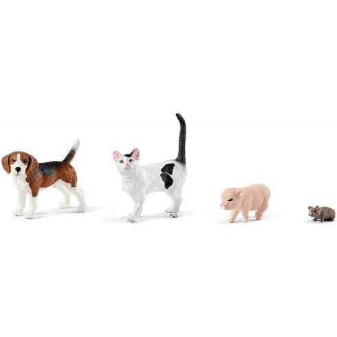 Schleich 42407 Farm ház istállóval és állatokkal