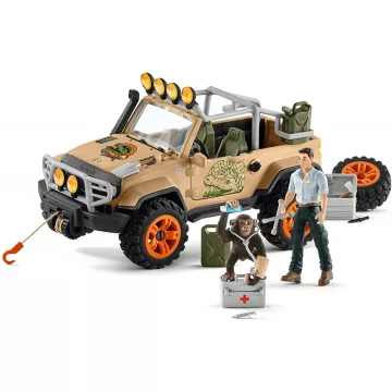 Schleich 42410 Terepjáró csörlővel