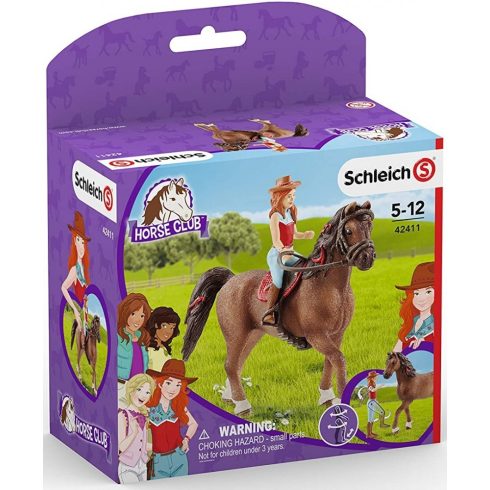 Schleich 42411 Hannah és Cayenne lova