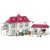 Schleich 42416 Lakóház istállóval és lovakkal