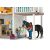 Schleich 42416 Lakóház istállóval és lovakkal