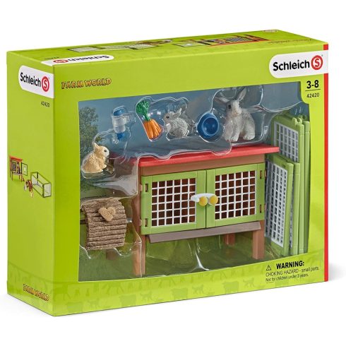 Schleich 42420 Nyúlketrec nyulakkal