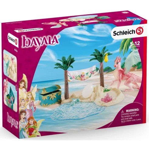 Schleich 42436 Sárkánysziget kincsekkel