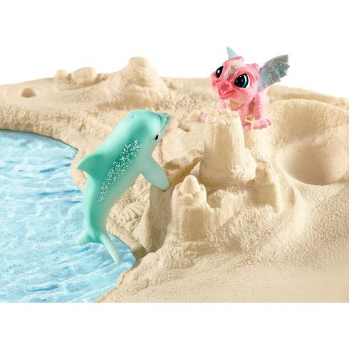 Schleich 42436 Sárkánysziget kincsekkel