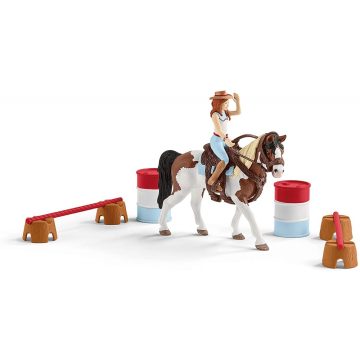 Schleich 42441 Hannah western lovaglókészlete