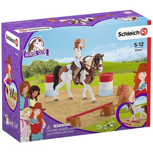 Schleich 42441 Hannah western lovaglókészlete