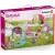 Schleich 42445 Csillogó virágház unikornisokkal, tóval és istállóval