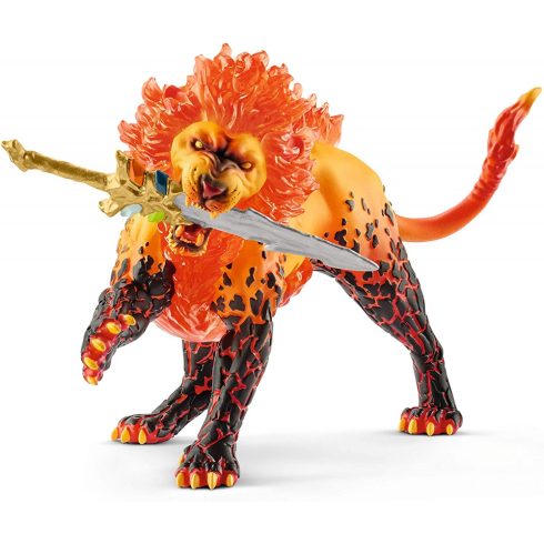 Schleich 42455 Harc a szuperfegyverért: Jégszörny vs. Tűzoroszlán