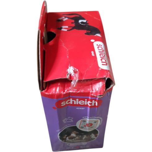 Schleich 42457 Fríz csődör a lovasbemutatón (csomagolássérült)