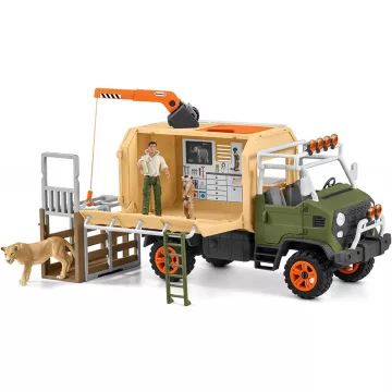 Schleich 42475 Állatmentő teherautó