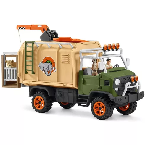 Schleich 42475 Állatmentő teherautó