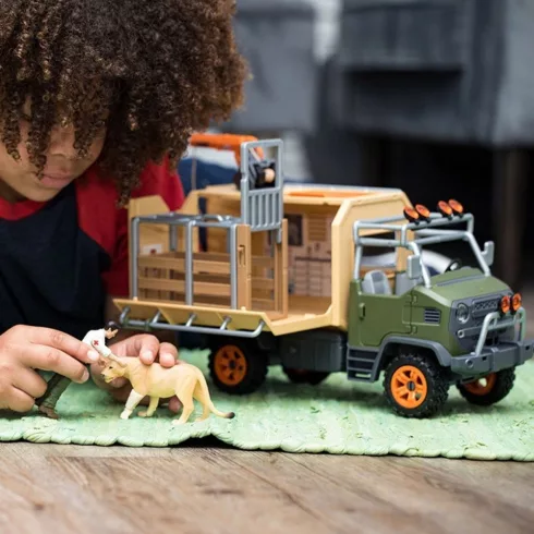 Schleich 42475 Állatmentő teherautó