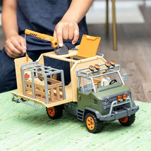 Schleich 42475 Állatmentő teherautó