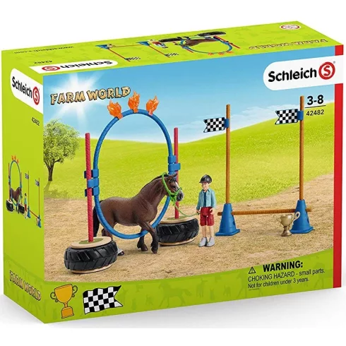Schleich 42482 Lovasiskola Welsh pónival