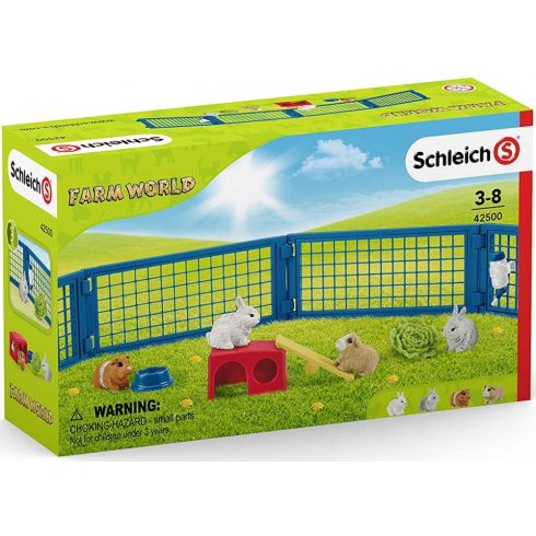 Schleich 42500 Nyulak és tengerimalacok otthona