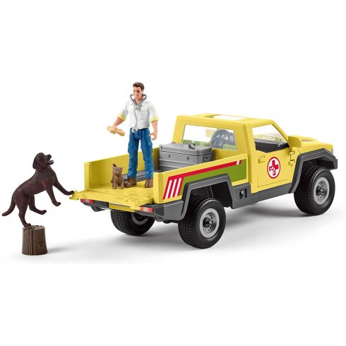 Schleich 42503 Állatorvos látogatása a farmon