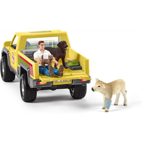 Schleich 42503 Állatorvos látogatása a farmon