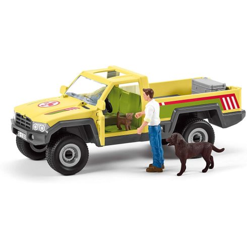 Schleich 42503 Állatorvos látogatása a farmon