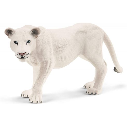 Schleich 42505 Nőstény fehér oroszlán kölykeivel