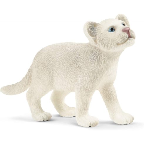 Schleich 42505 Nőstény fehér oroszlán kölykeivel