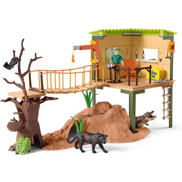   Schleich 42507 Kalandállomás a vadonban (csomagolássérült)