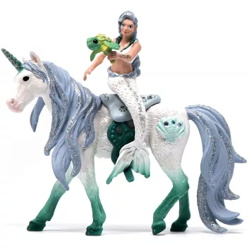 Schleich 42509 Sellő tengeri unkornison