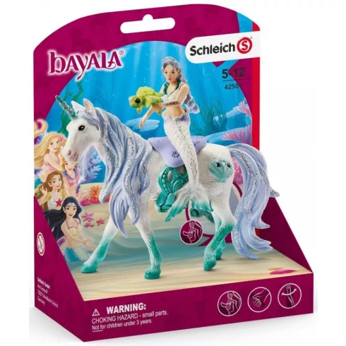 Schleich 42509 Sellő tengeri unkornison