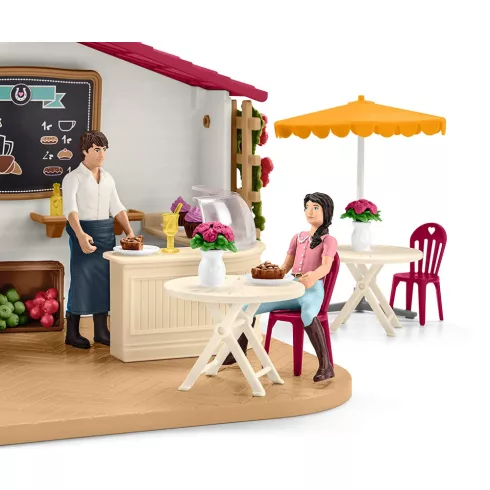 Schleich 42519 Kávézó lovasoknak