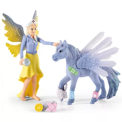 Schleich 42523 Mágikus állatorvosi rendelő pegazussal