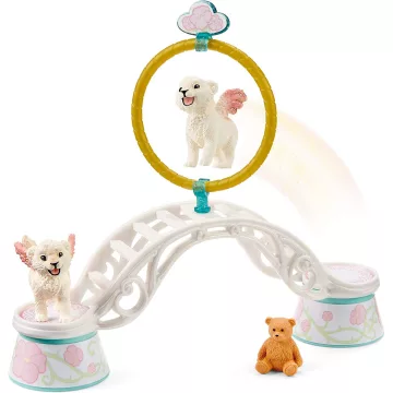 Schleich 42524 Szárnyas oroszlánkölykök kiképzése