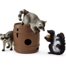 Schleich 42532 Mosómedvék és mókus játéka a dióval