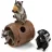 Schleich 42532 Mosómedvék és mókus játéka a dióval