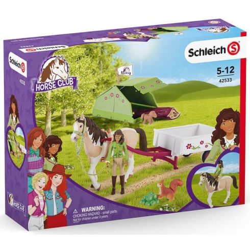 Schleich 42533 Sarah kempingezős kalandja
