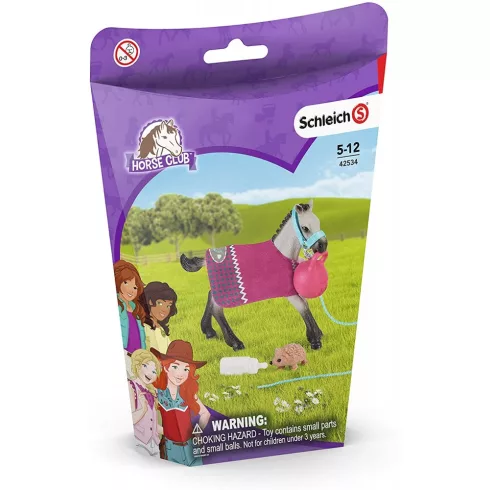 Schleich 42534 Játék a Quarter horse csikóval