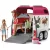 Schleich 42535 Lószállító autó Holstein lóval