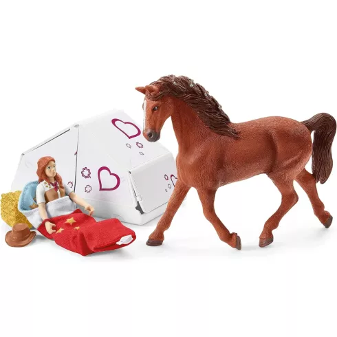 Schleich 42535 Lószállító autó Holstein lóval