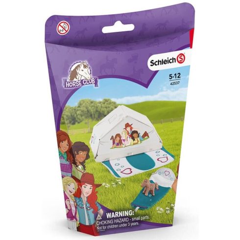 Schleich 42537 Kemping kiegészítő készlet (csomagolássérült)
