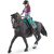 Schleich 42541 Lisa és Storm lova