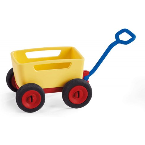 Schleich 42543 Kirándulás kézikocsival és labrador kiskutyával