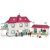 Schleich 42551 Lakóház istállóval és lovakkal (csomagolássérült)
