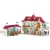 Schleich 42551 Lakóház istállóval és lovakkal