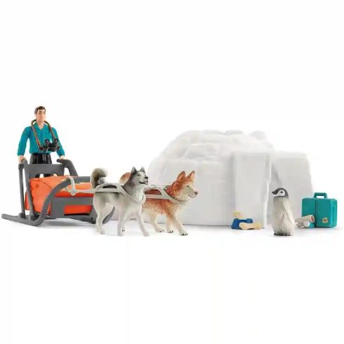 Schleich 42558 Antarktiszi expedíció kutyaszánnal