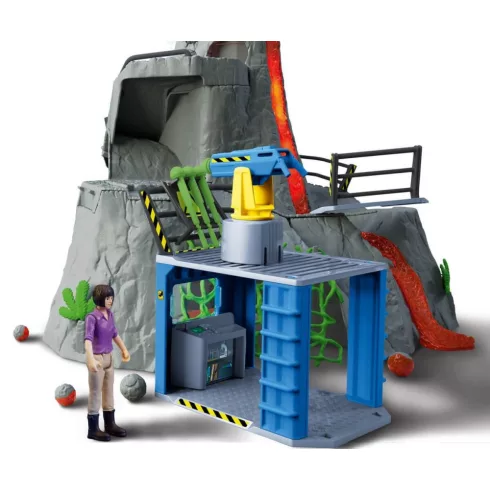 Schleich 42564 Nagy dínó vulkán bázis fény-, füst- és hanghatásokkal